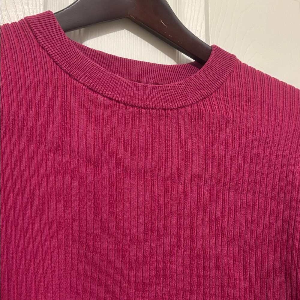 Lululemon Cotton-Blend Ribbed Sweater - Picture 3 of 6